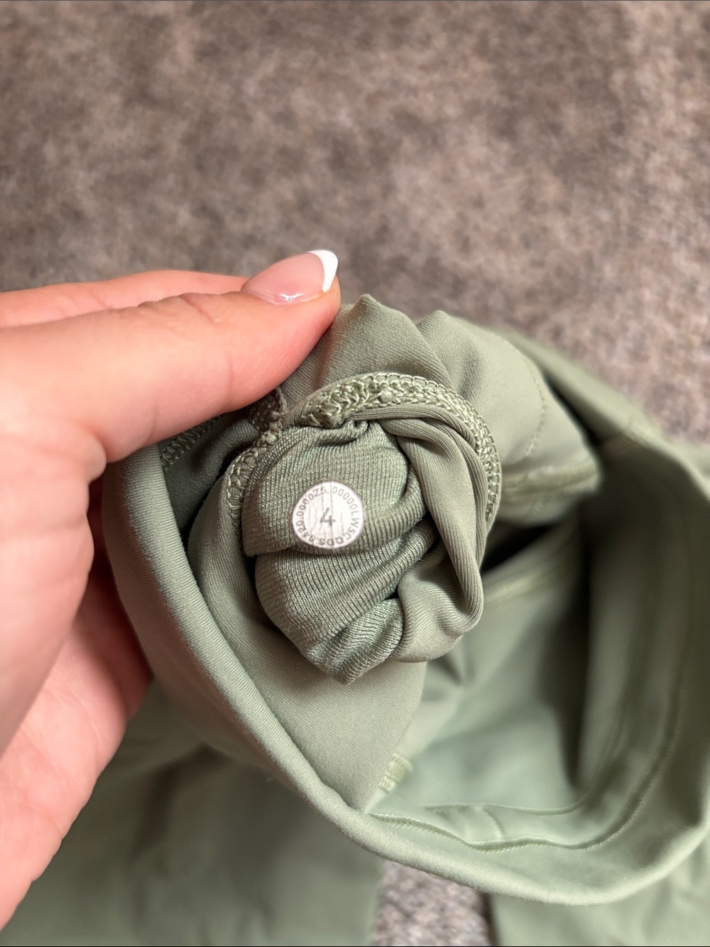 lululemon athletica High-Rise Olive Green Leggings - Picture 4 of 4